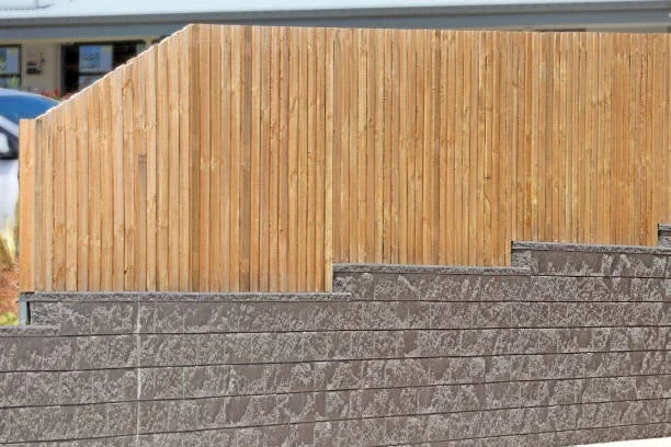Wallworks retaining wall construction in Christchurch