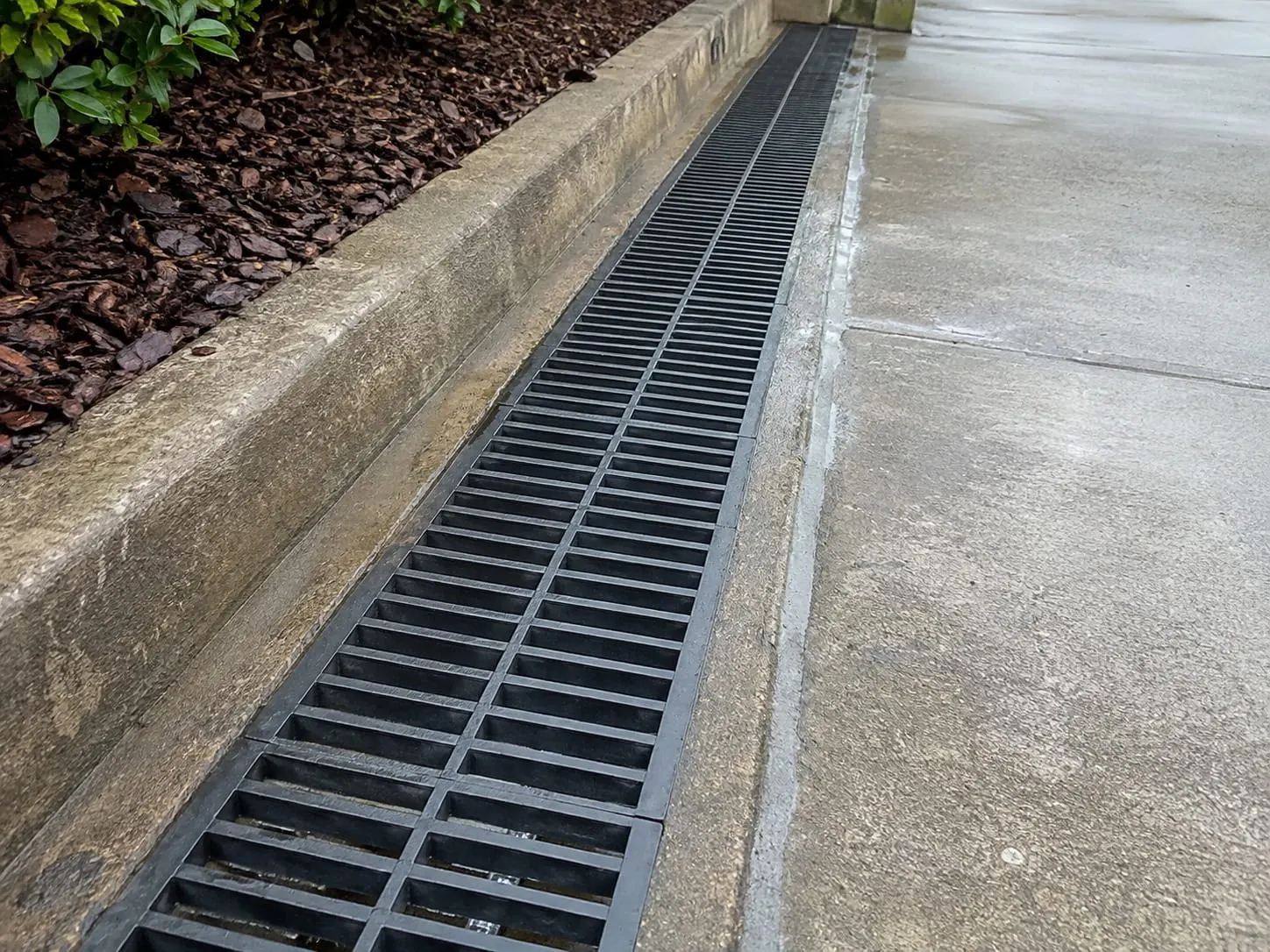 Stormwater drainage installation on a Christchurch property